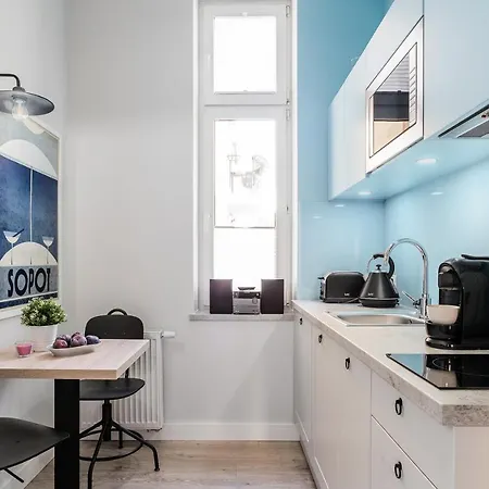 Sanhaus Apartments - Fiszera 6 - 2 Minuty Od Deptaka, 5 Minut Od Plazy Sopot Esterno foto